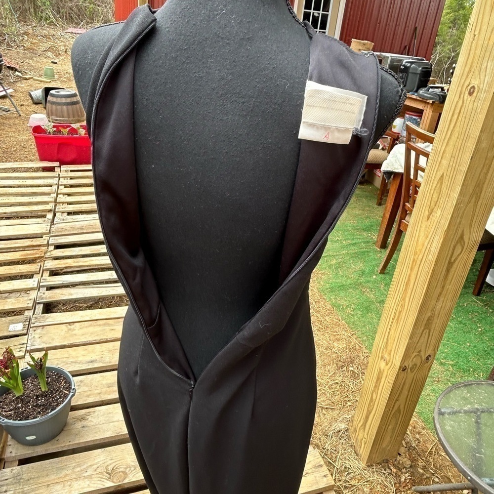 BHLDN dress. Sleeveless. Black. Size 2 - Picture 6 of 9